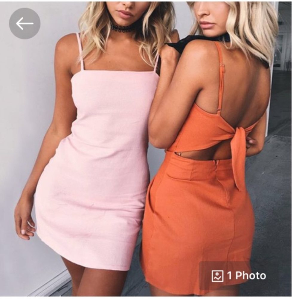 princess polly tie back dress